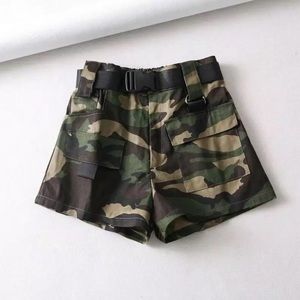 camouflage shorts